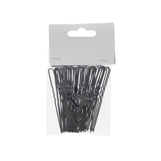 Pack of 100 Black 7cm U-Pins