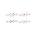 Butterfly Rhinestone Filigree Barrettes Hair Clips