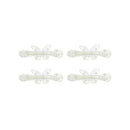 Butterfly Rhinestone Filigree Barrettes Hair Clips