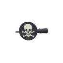 Skull and Crossbones Hair Alligator Clip