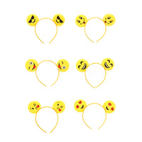 Fun Assorted Emoji Headbands