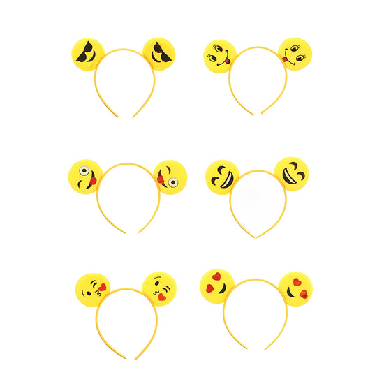 Fun Assorted Emoji Headbands