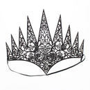 Black Crown Headpiece