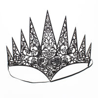 Black Crown Headpiece