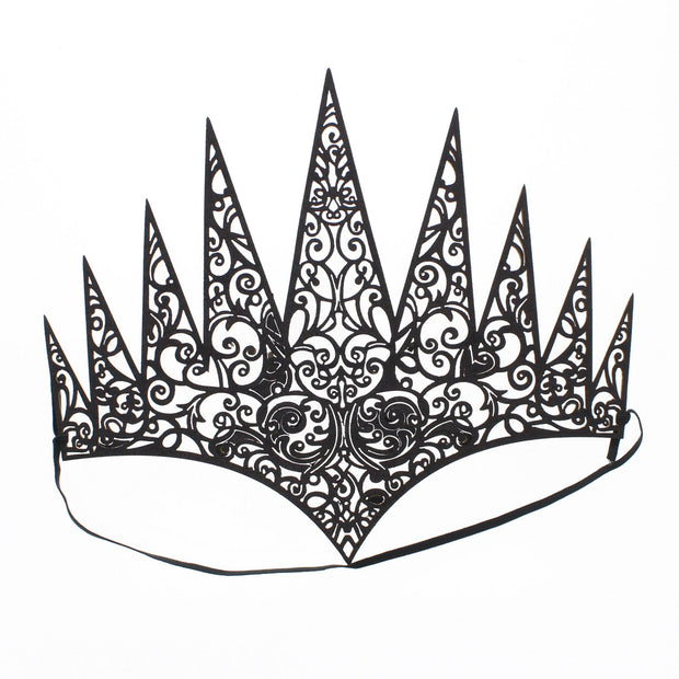 Black Crown Headpiece