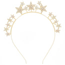 Diamante Stone & Pearl Star Headband