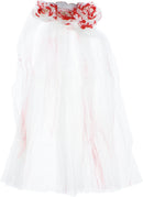Halloween Bloody Rose Bride Veil