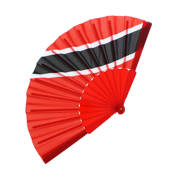 Trinidad & Tobago Carnival Folding Hand Fans