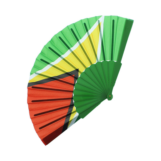 Guyana Carnival Folding Hand Fans