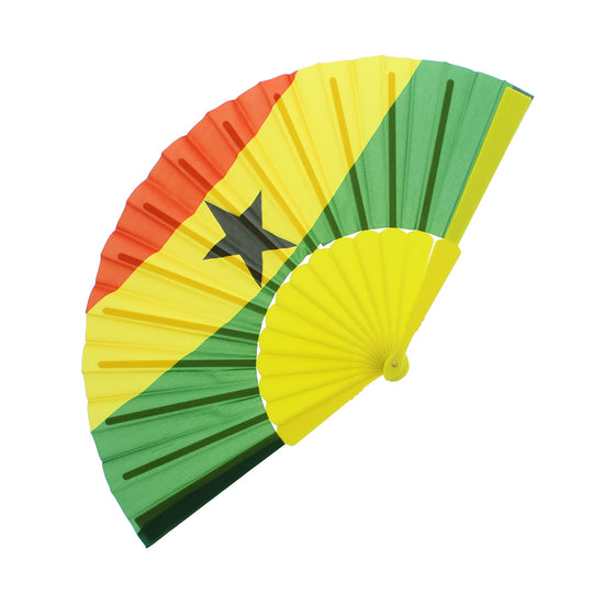 Ghana Carnival Folding Hand Fans