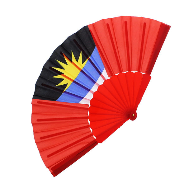 Antigua Carnival Folding Hand Fans