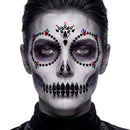Day of the Dead Skeleton Face Gems Set