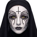 Evil Nun Jet Black Face Gems Set