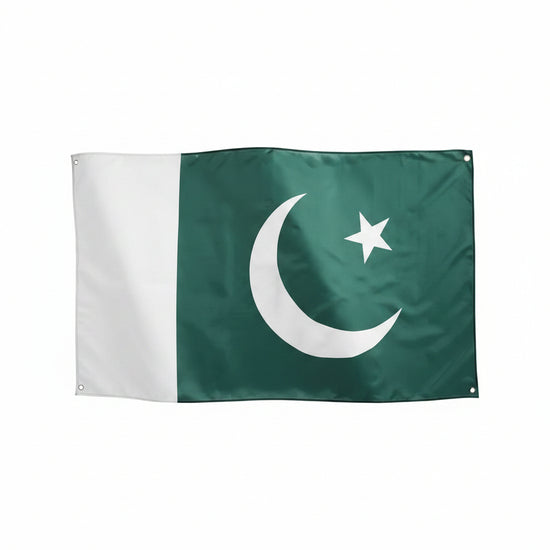 5 x 3 Feet Pakistan Flag with Brass Eyelets