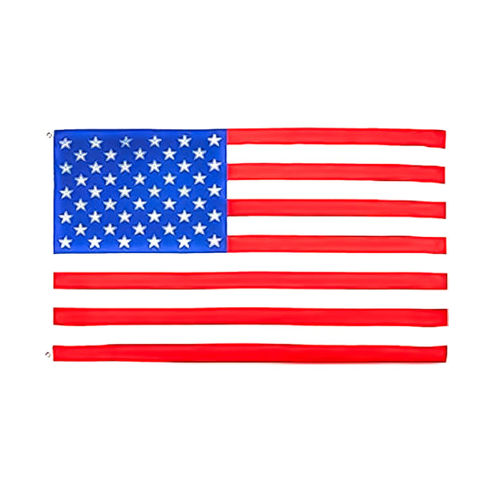 5 x 3 Feet USA Flag with Brass Eyelets