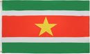 Suriname Flag with Brass Eyelets