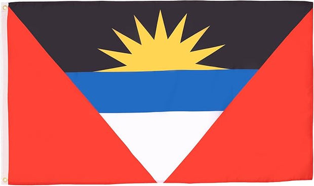 5 x 3 Feet Antigua Flag with Brass Eyelets