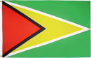 Guyana Flag with Brass Eyelets