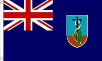 Montserrat Flag with Brass Eyelets