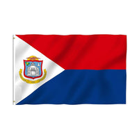 St. Martin Flag with Brass Eyelets