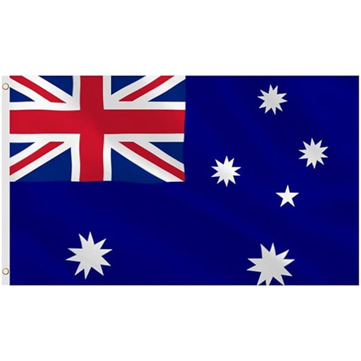 5 x 3 Feet Australia Flag with Brass Eyelets