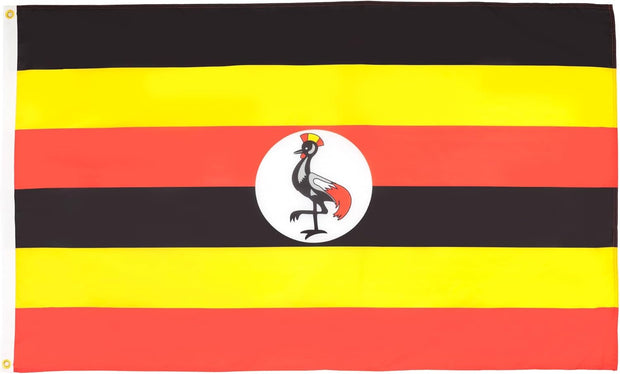 5 x 3 Feet Uganda Flag