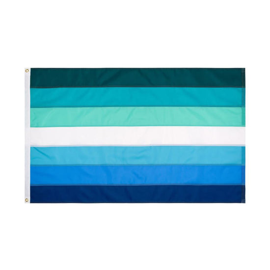 Gay Men's Flag with Brass Eyelets