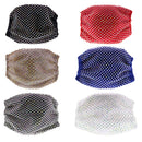 Diamante on Mesh String Cotton Face Mask
