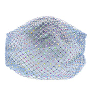 Diamante on Mesh String Cotton Face Mask