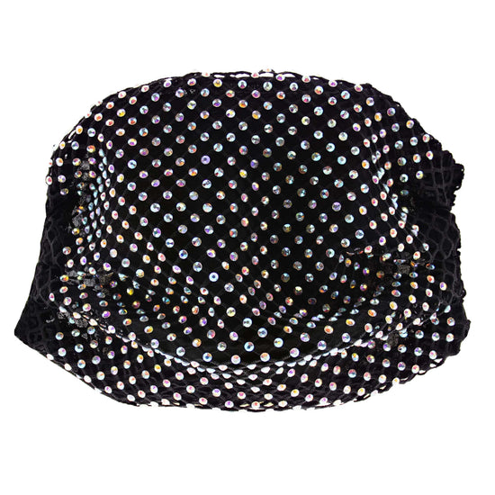 Diamante on Mesh String Cotton Face Mask