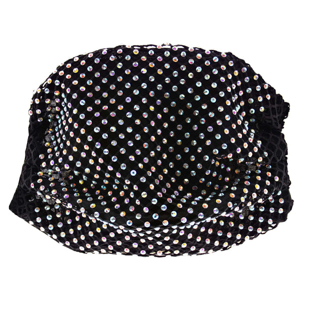 Diamante on Mesh String Cotton Face Mask