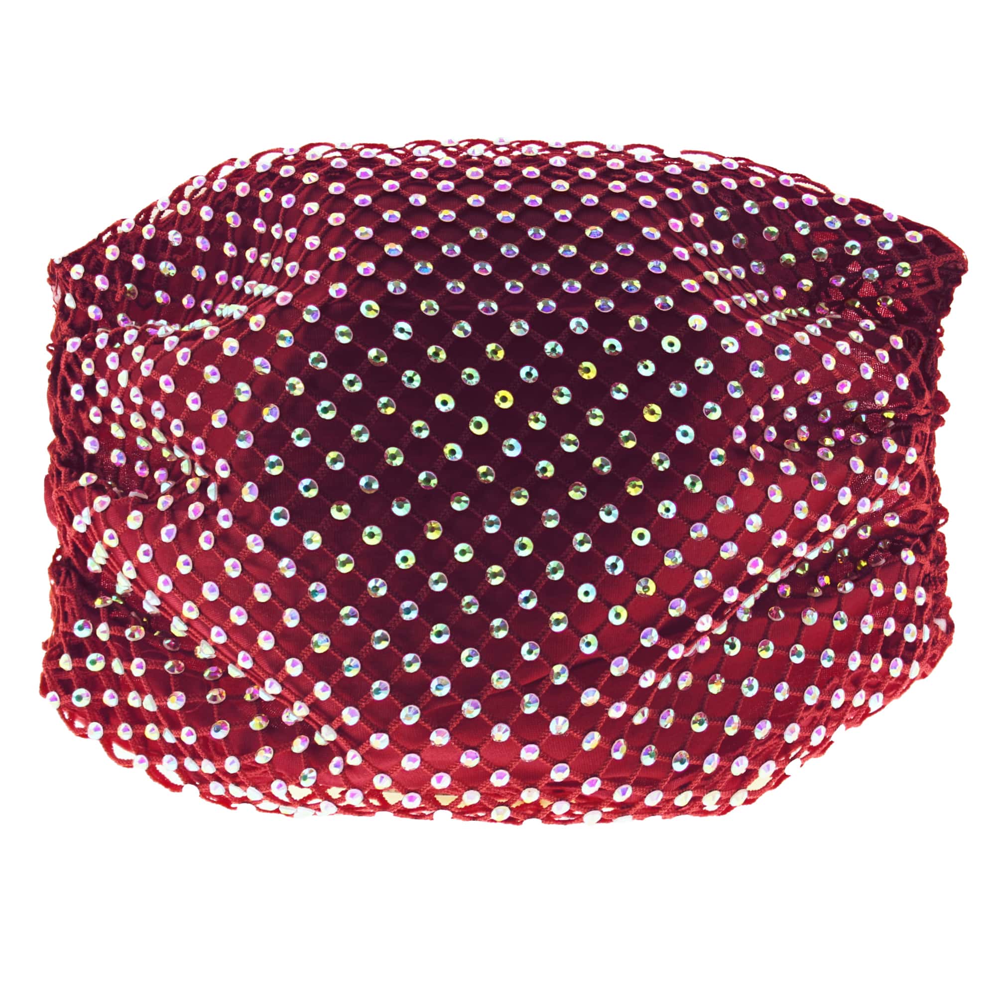 Diamante on Mesh String Cotton Face Mask