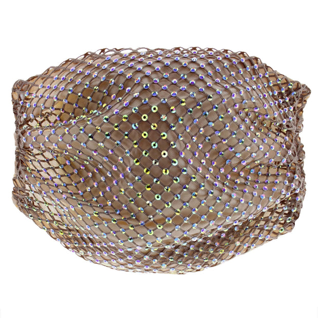 Diamante on Mesh String Cotton Face Mask