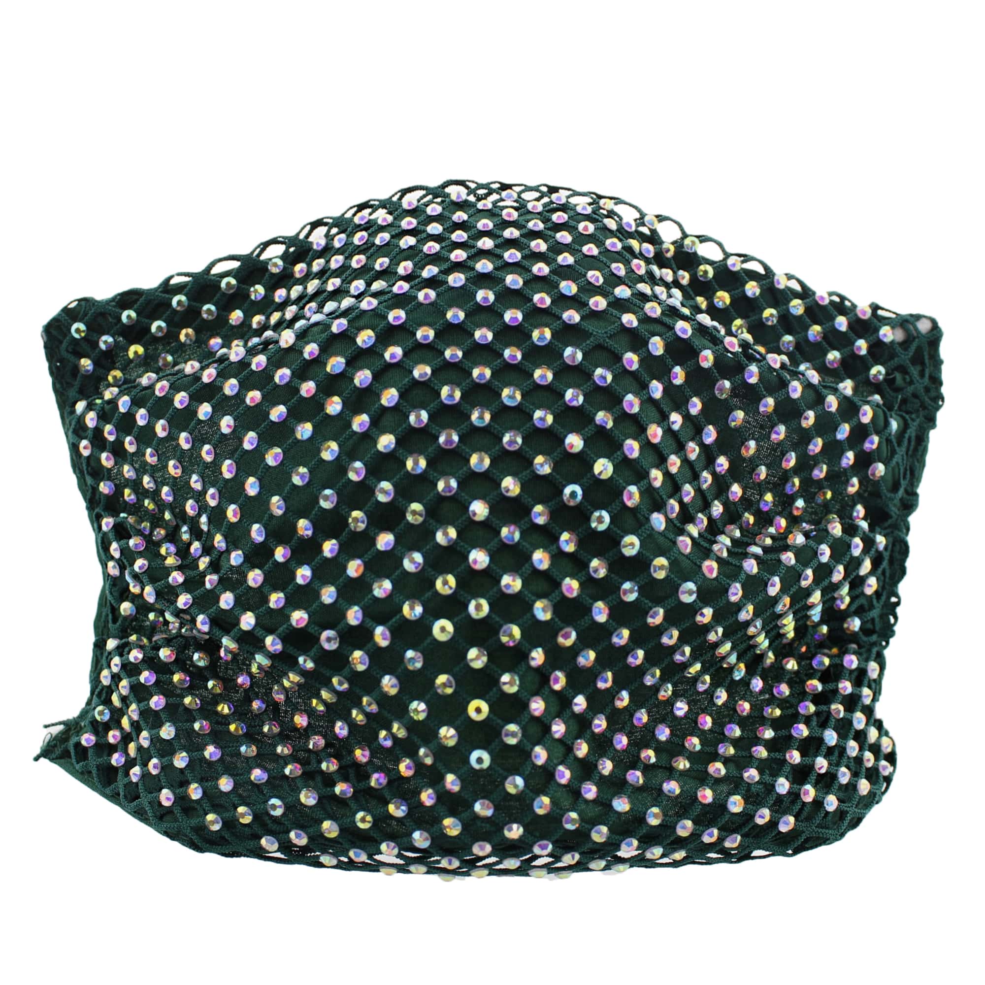 Diamante on Mesh String Cotton Face Mask