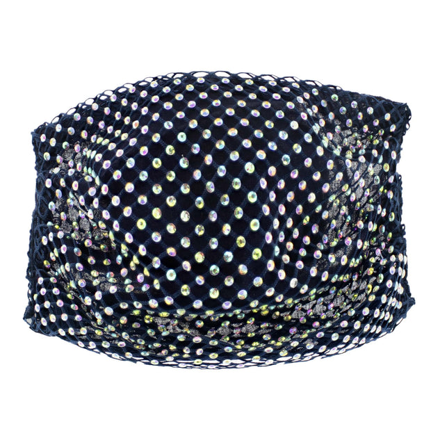 Diamante on Mesh String Cotton Face Mask