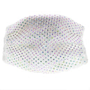 Diamante on Mesh String Cotton Face Mask