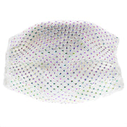 Diamante on Mesh String Cotton Face Mask