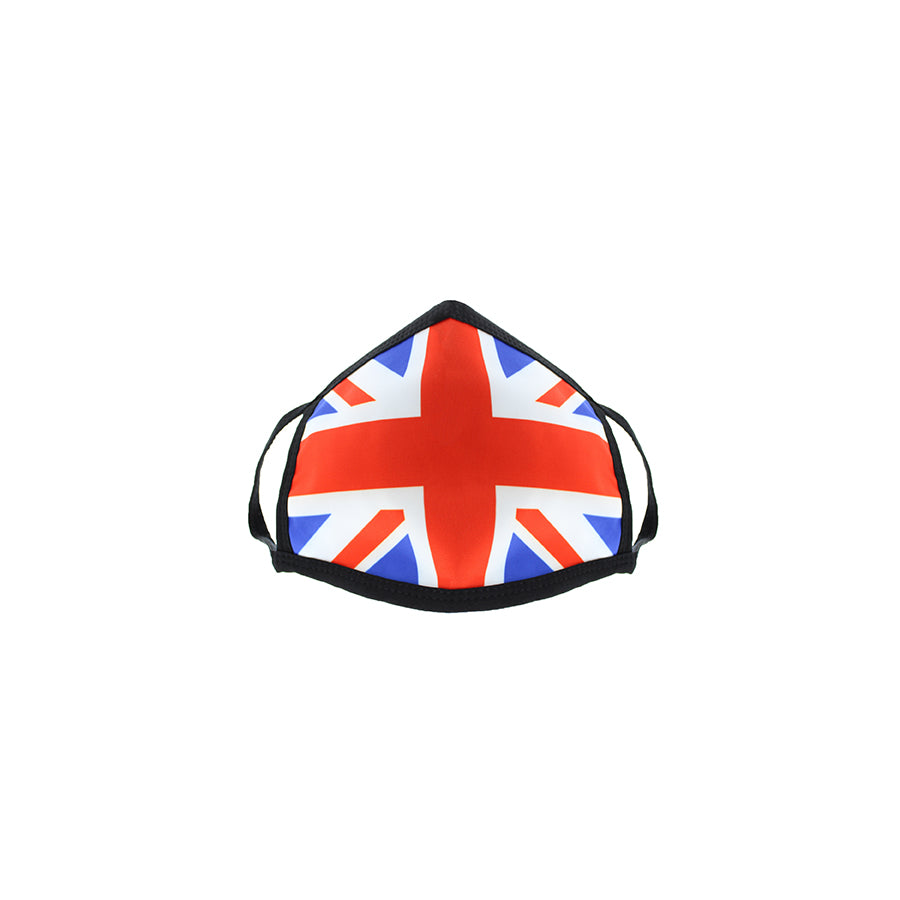 Fabric Union Jack Print Breathable Face Mask