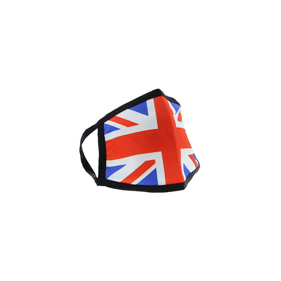 Fabric Union Jack Print Breathable Face Mask