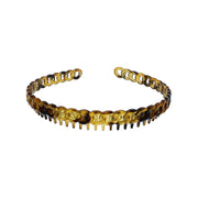 Chain Link Grip Teeth Plastic Hairband