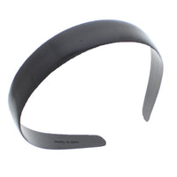 25mm Plastic Black Aliceband