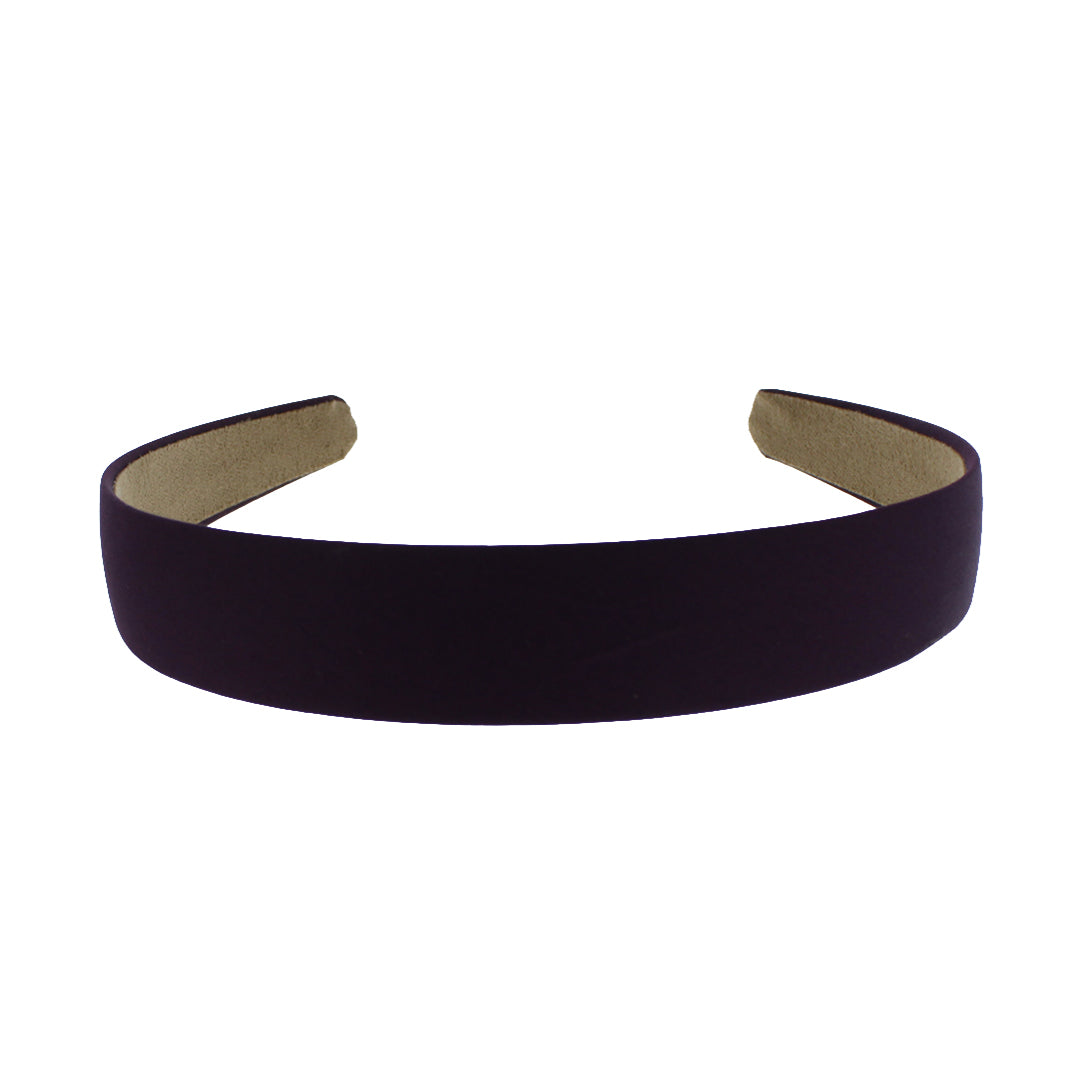 25mm Black Satin Aliceband