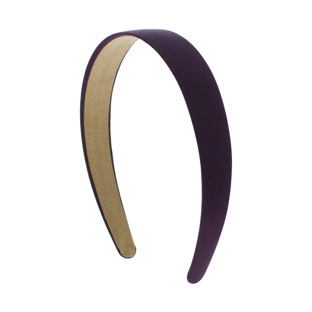 25mm Black Satin Aliceband