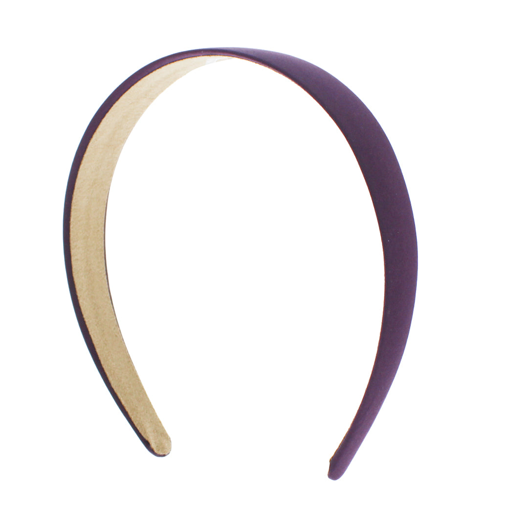 25mm Black Satin Aliceband