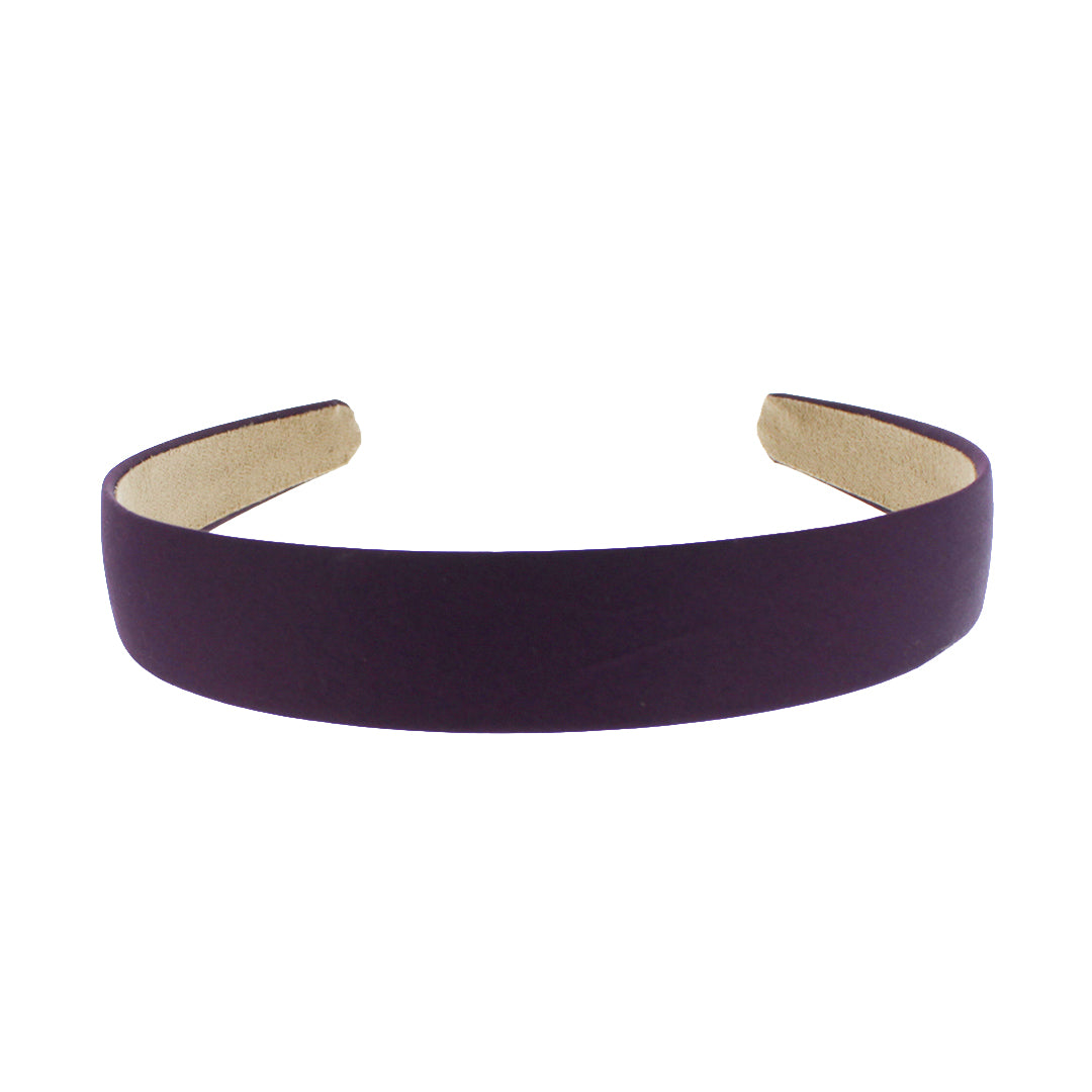 25mm Black Satin Aliceband