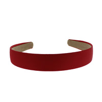 25mm Black Satin Aliceband
