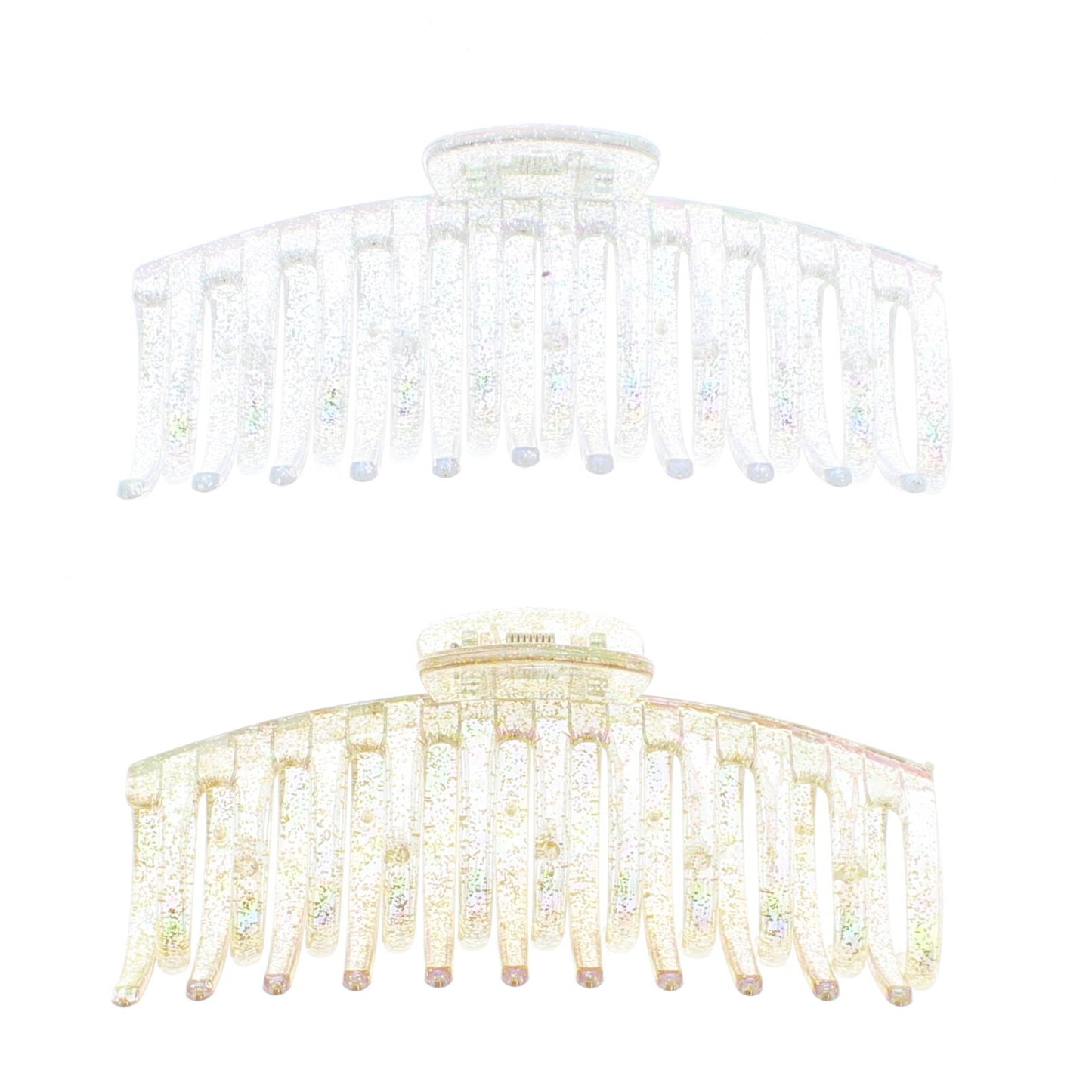 13cm Assorted Glitter Barrel Clamps