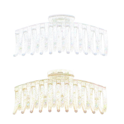 13cm Assorted Glitter Barrel Clamps