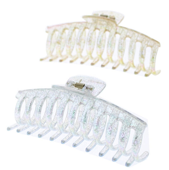 13cm Assorted Glitter Barrel Clamps