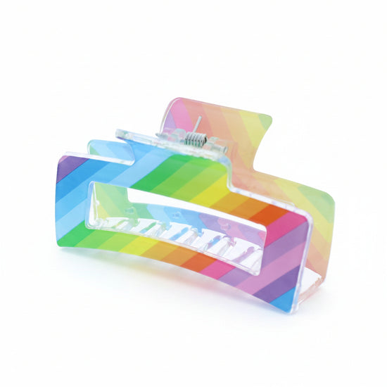 Rainbow Stripe Rectangular Clamp